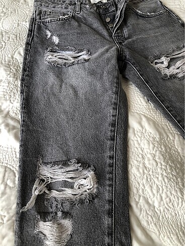 36 Beden gri Renk Bershka jean