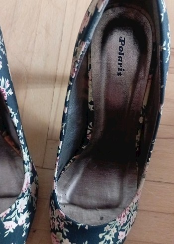 Çiçek desenli Stiletto. - Görsel 4