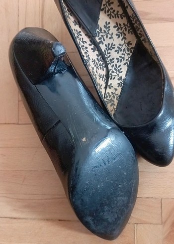 SiyahKadın Topuklu Stiletto - Görsel 4