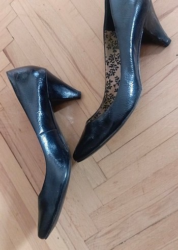 SiyahKadın Topuklu Stiletto - Görsel 2