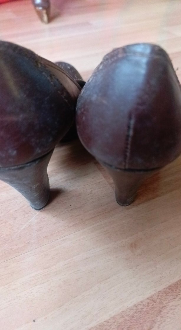 Kahverengi Deri Püsküllü Vintage ayakkabı - Görsel 5