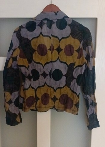 Düğmeli Çok Renkli Kadın Ceket - Görsel 6