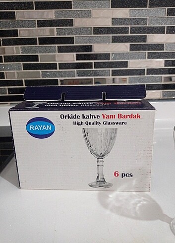 Kahve yanı su bardağı 