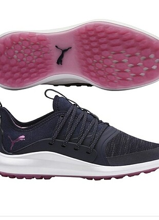 PUMA IGNİTE NXT SOLELACE BAYAN GOLF AYAKKABISI - PEACOAT / METAL