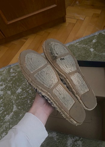 38,5 Beden kahverengi Renk Tory burch Espadril