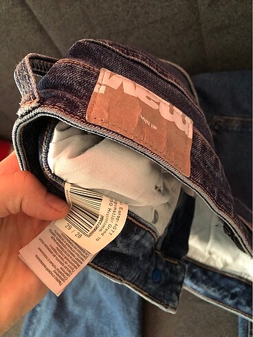 Mavi jeans kot - Görsel 6