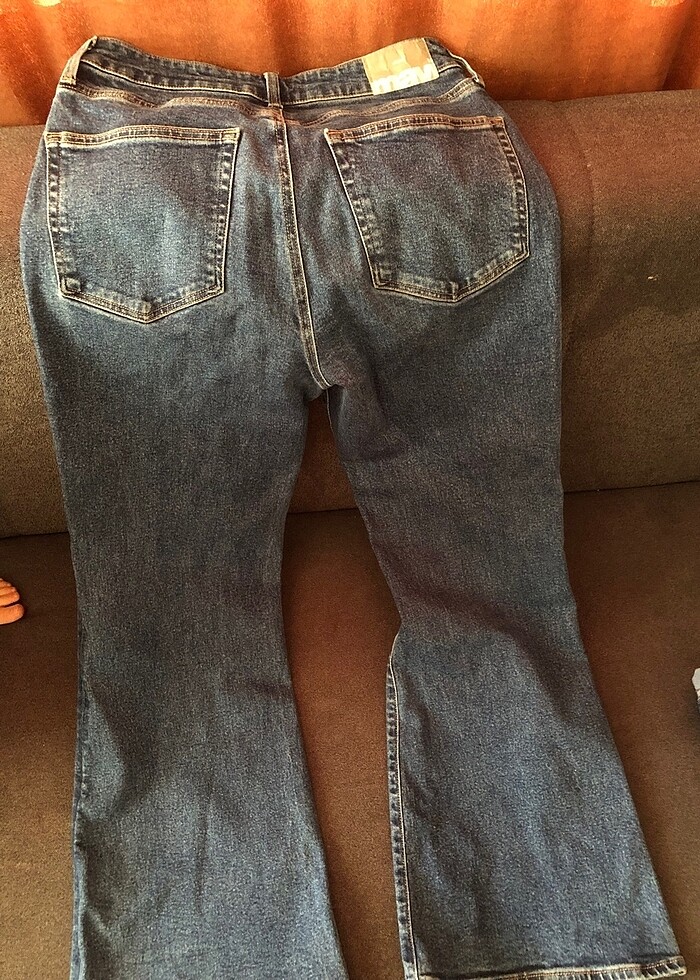 Mavi jeans kot - Görsel 3