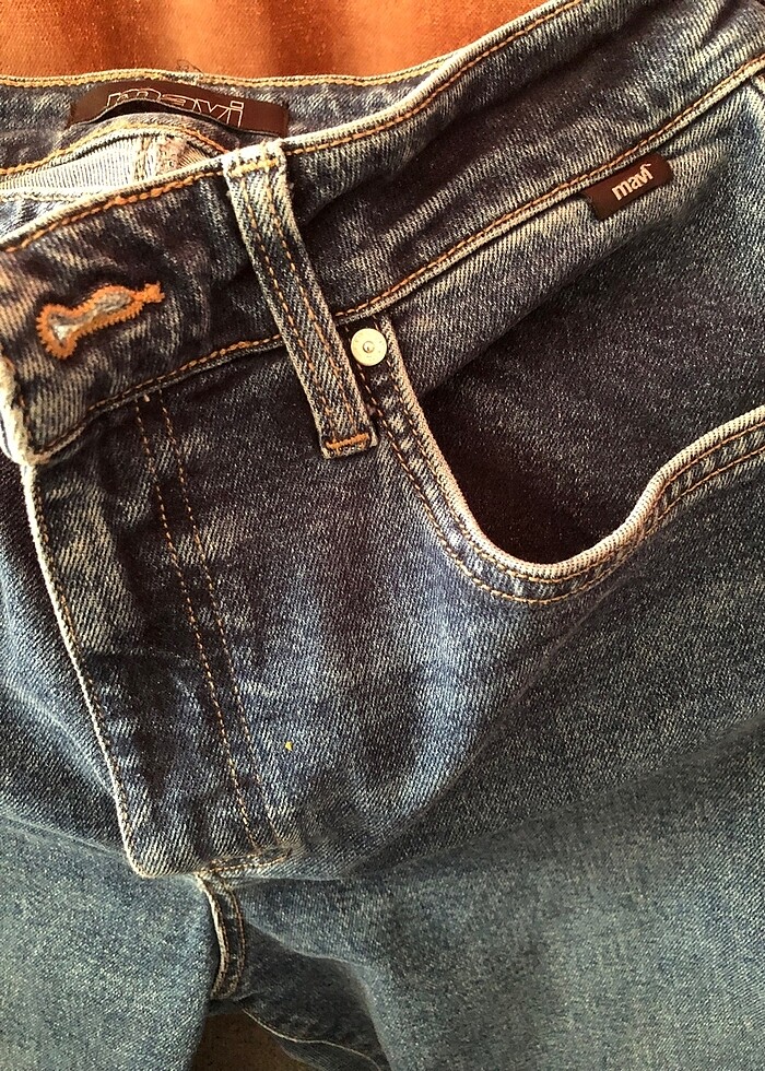 Mavi jeans kot - Görsel 4