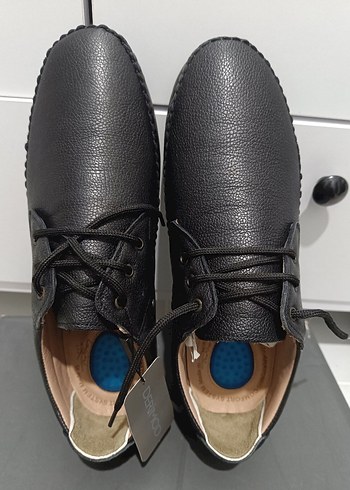 Derimod Siyah Deri Erkek Ayakkabı - Görsel 4