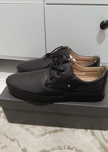 Derimod Siyah Deri Erkek Ayakkabı - Görsel 2
