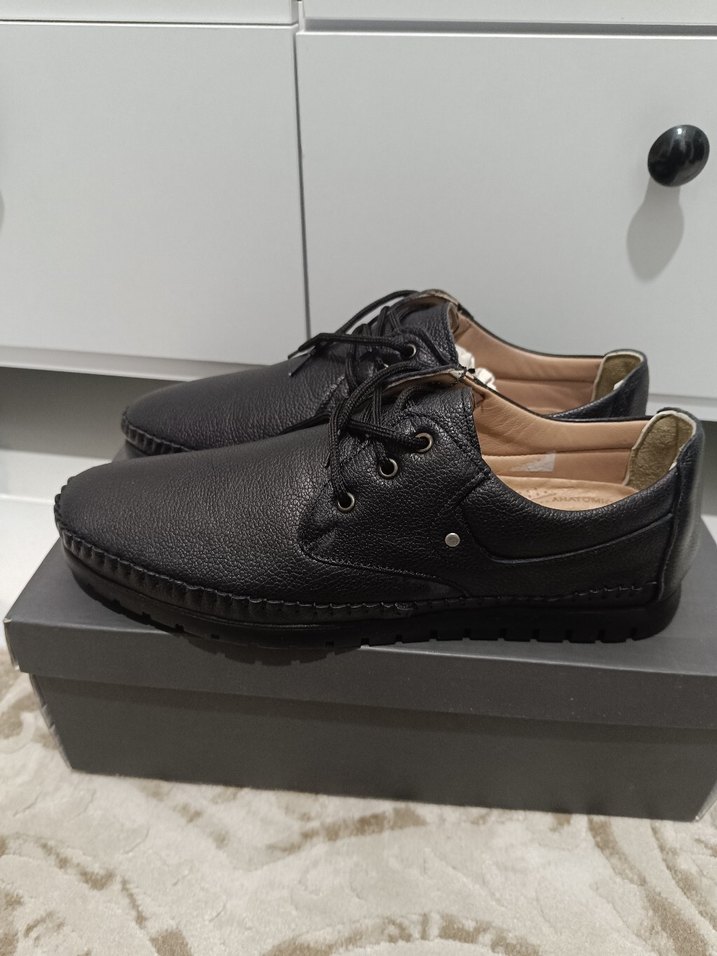 Derimod Siyah Deri Erkek Ayakkabı - Görsel 2