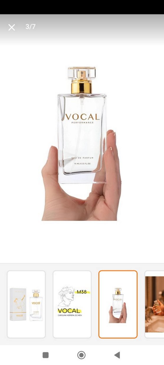 Vocal M38 Erkek Parfümü 75 ml - Görsel 3