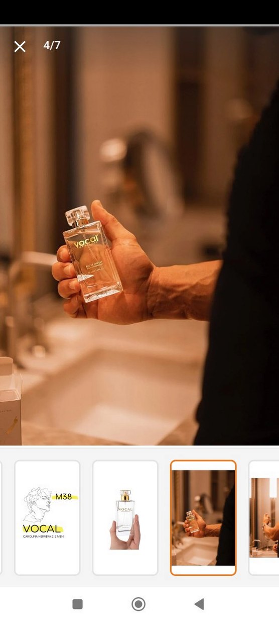 Vocal M38 Erkek Parfümü 75 ml - Görsel 4