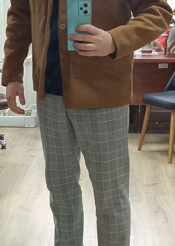 Kahverengi Erkek Ceket - Görsel 2