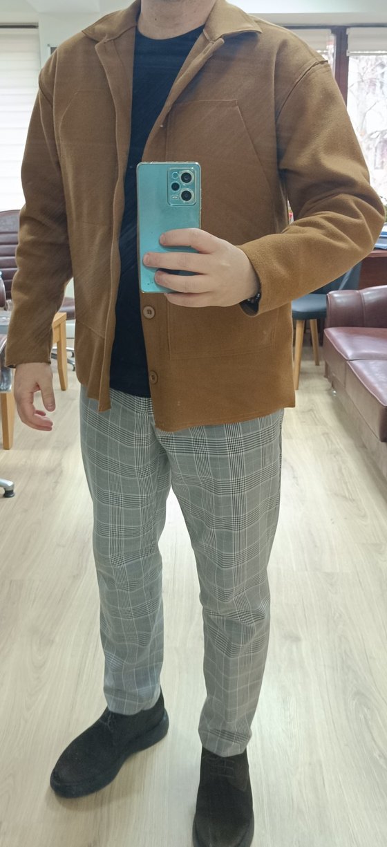 Kahverengi Erkek Ceket - Görsel 3