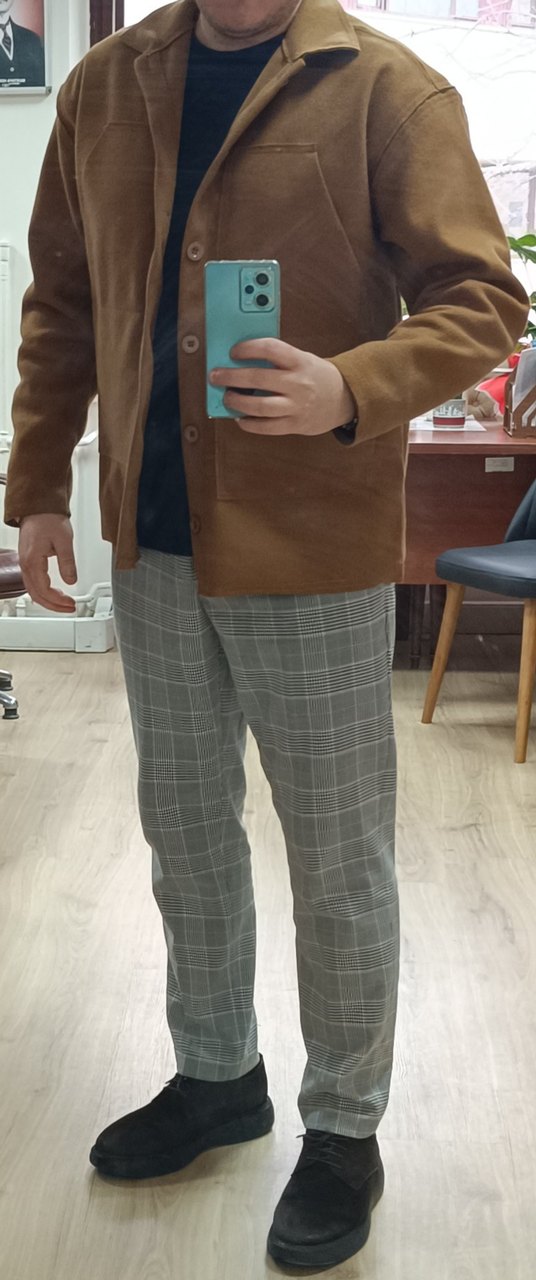 Kahverengi Erkek Ceket - Görsel 2