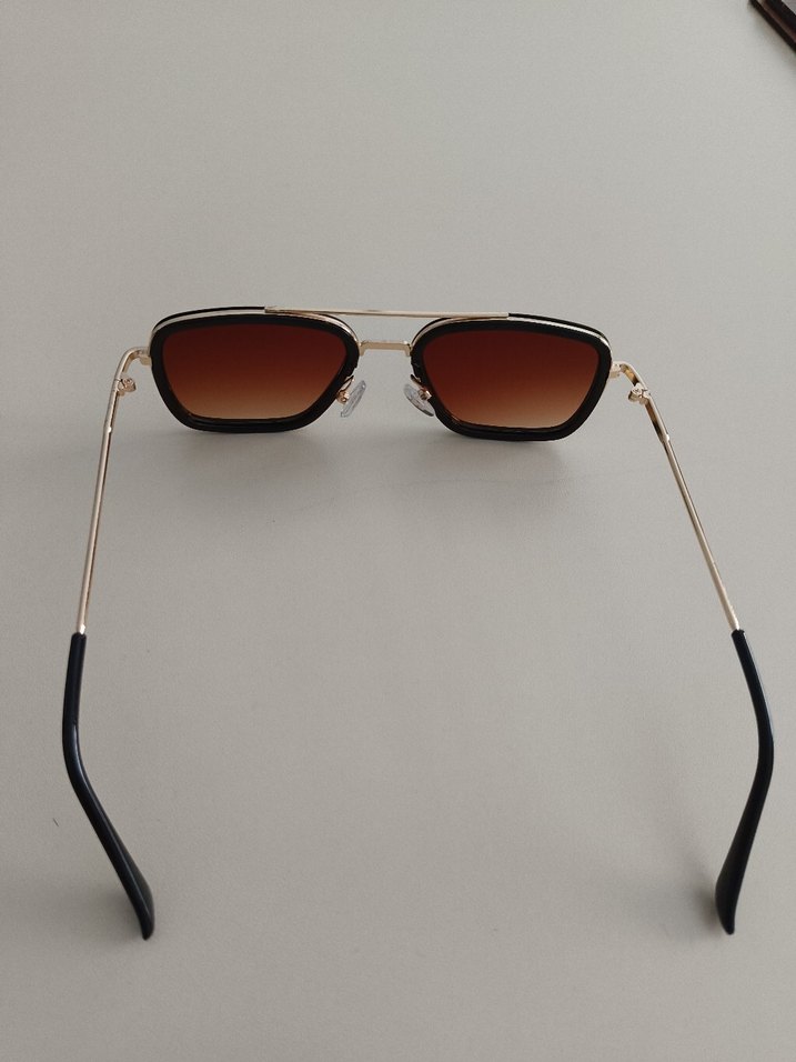 Klasik Kahverengi Güneş Gözlüğü - Görsel 5