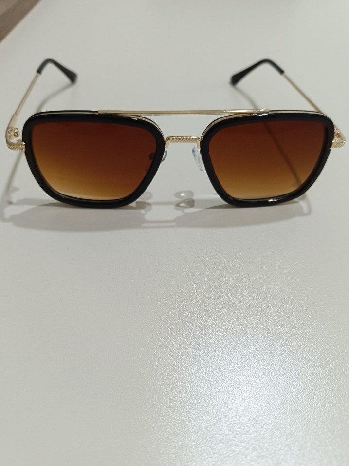Klasik Kahverengi Güneş Gözlüğü - Görsel 3
