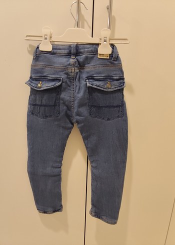 Erkek Çocuk Mavi Denim Pantolon - Görsel 2