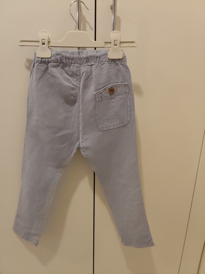Açık Mavi Erkek Çocuk Pantolon - Görsel 2