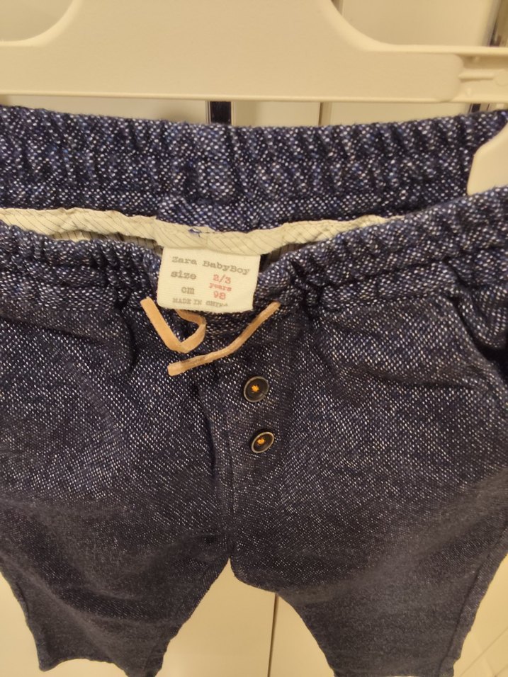 Erkek Çocuk Gri Batik Desenli Denim Pantolon - Görsel 3