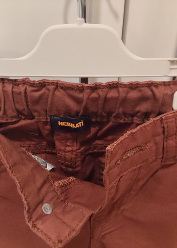 (NEBBATİ)Kahverengi Kemerli Erkek Çocuk Pantolon - Görsel 3