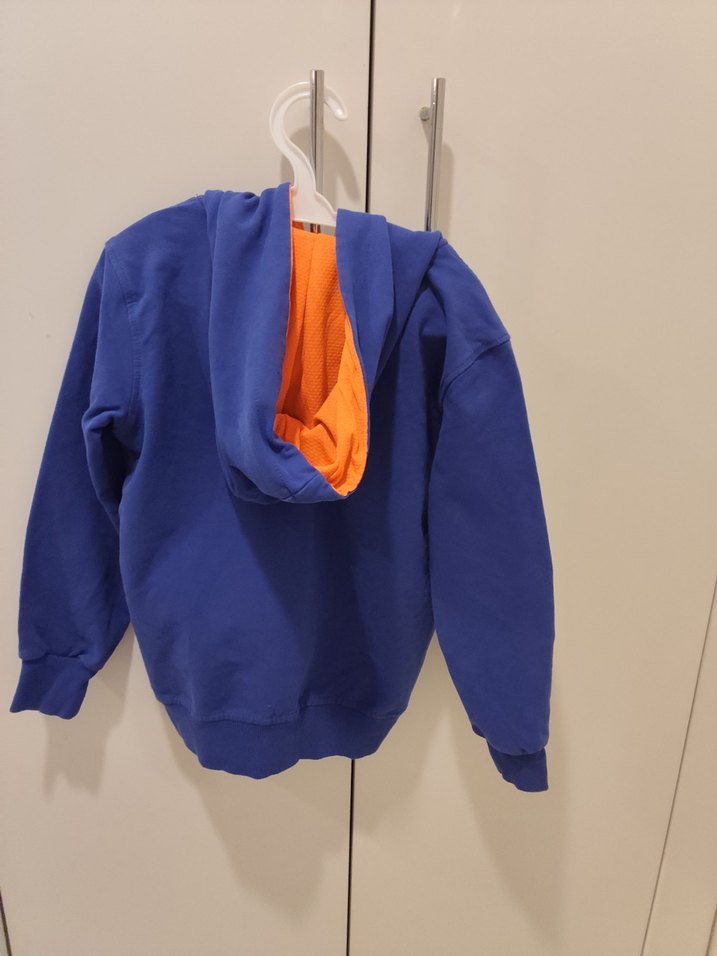 EA7 Mavi Baskılı Erkek Sweatshirt - Görsel 2