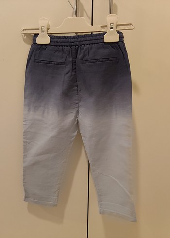 Gri Erkek Çocuk Batik Desenli Denim Pantolon - Görsel 2