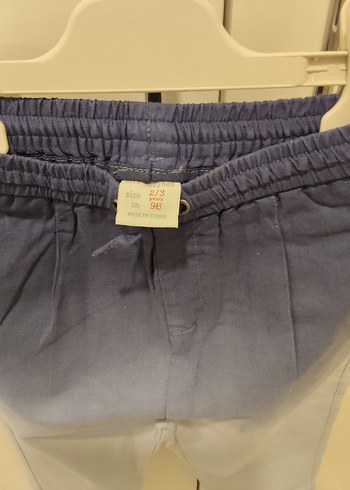 Gri Erkek Çocuk Batik Desenli Denim Pantolon - Görsel 3