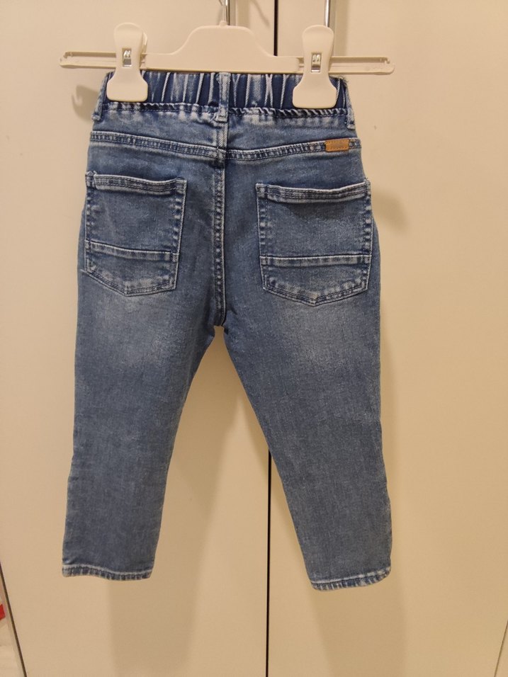 Erkek Çocuk Elastik Bel Denim Pantolon - Görsel 2