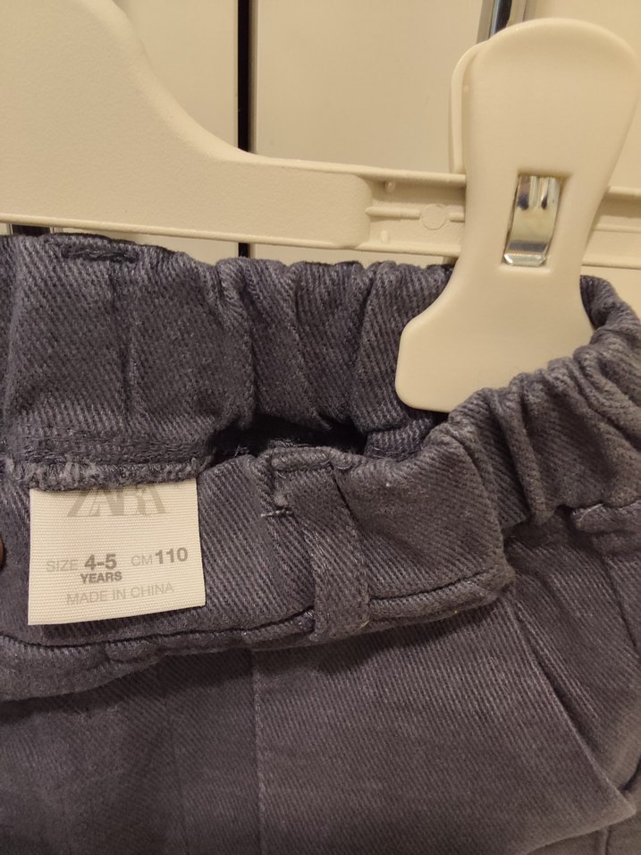 Gri Erkek Çocuk Regular Fit Denim Pantolon - Görsel 3