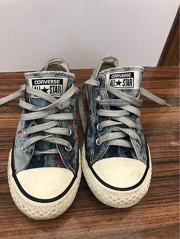 Converse kot kumaşlı