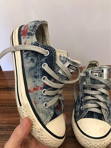 31 Beden Converse kot kumaşlı
