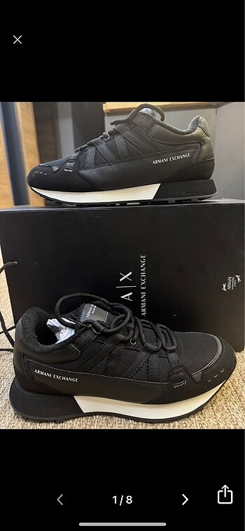 Orjinal armani exchange 41,5 no sneaker