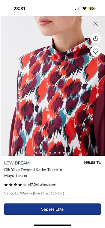 LC Waikiki SIFIR ETİKETLİ HAŞEMA
