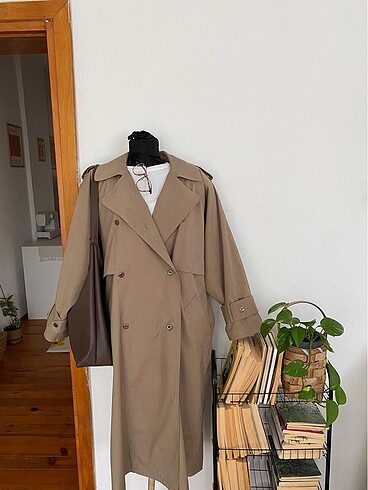 American Vintage Uzun oversize trençkot