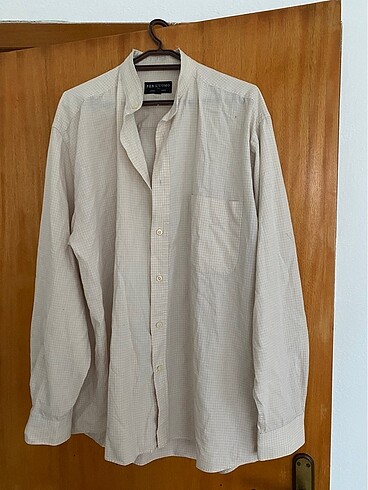 Vintage oversize bej gömlek