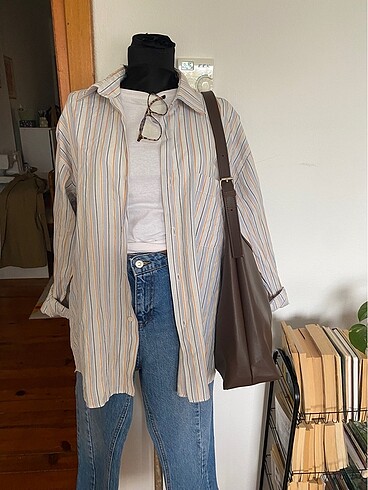Vintage oversize gömlek