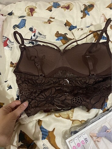 s Beden Penti bralet kahverengi
