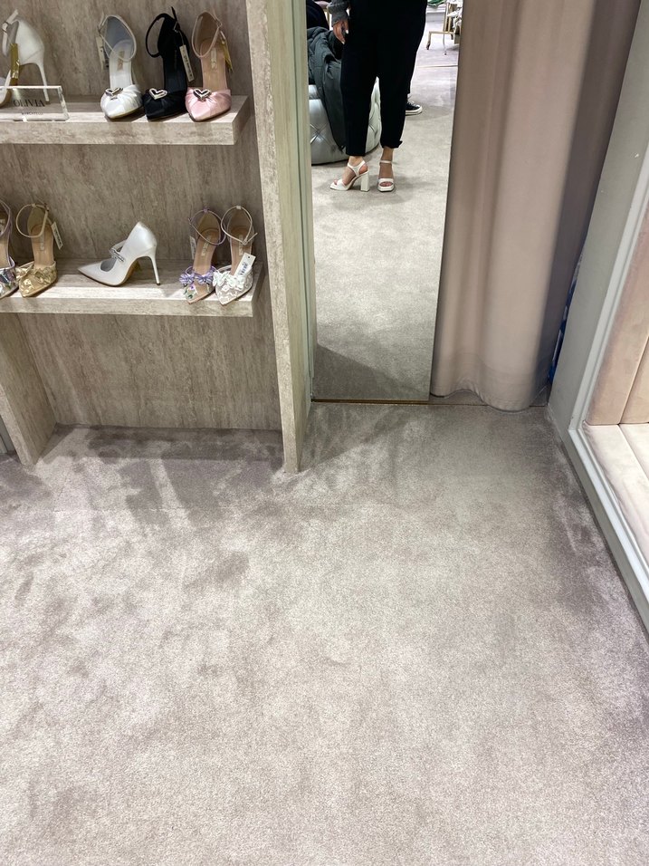 Beyaz Deri Kalın Topuklu Kadın Ayakkabı - Görsel 2