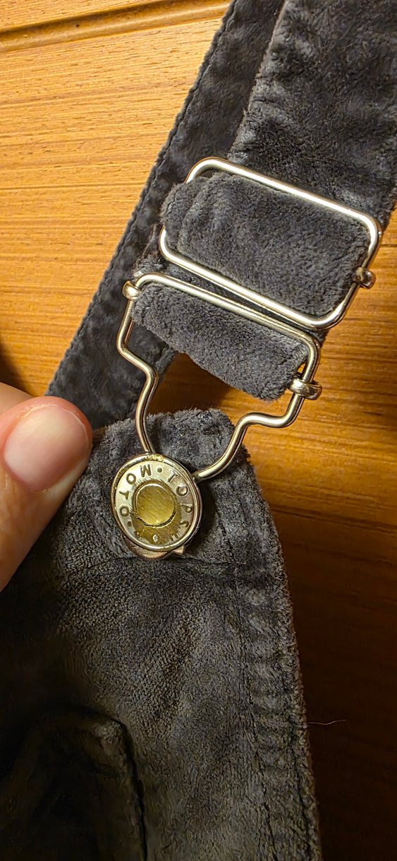 Bayan Gri Denim Askılı Salopet - Görsel 4