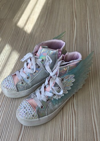Skechers Kız Çocuk Parlak Kanatlı Spor Ayakkabı