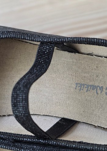 31 Beden siyah Renk Lc Waikiki Kız Siyah Babet Fiyonk Detaylı