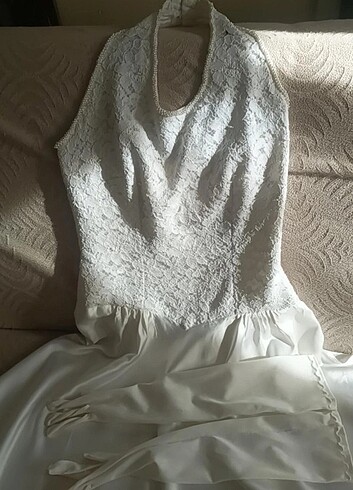 Gelinlik ve uzun eldiveni.. - Görsel 8