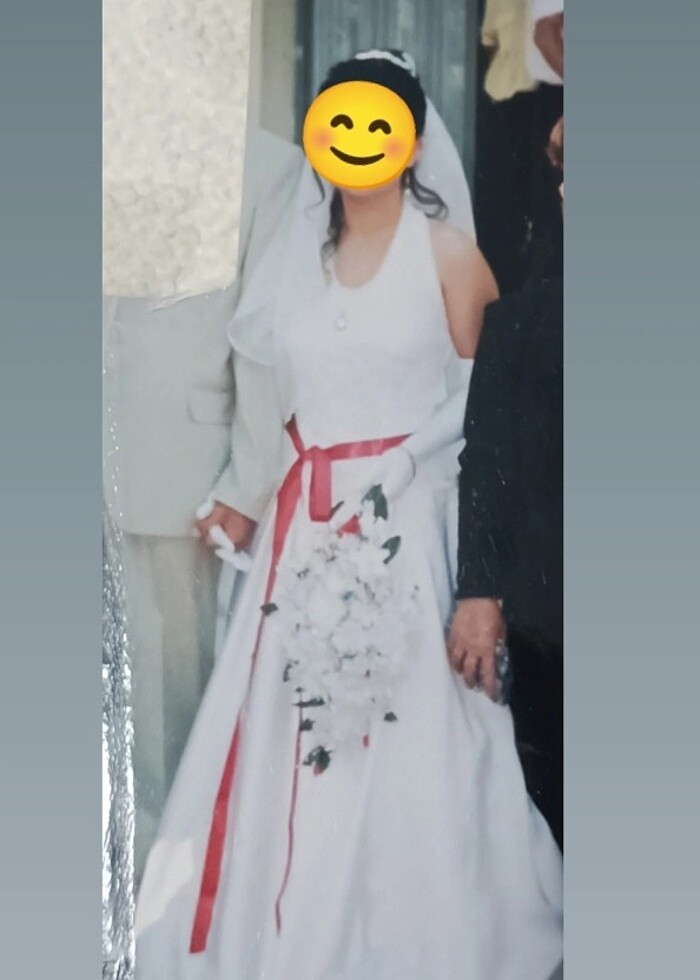 Gelinlik ve uzun eldiveni.. - Görsel 4