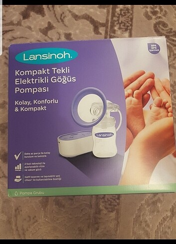 Beden Lansinoh elektrikli göğüs pompası