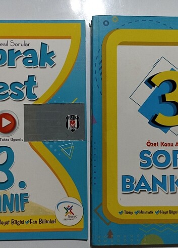 3.SINIF SORU BANKASI VE TEST