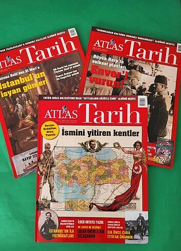 ATLAS TARİH CİLTLİ 3 SAYI