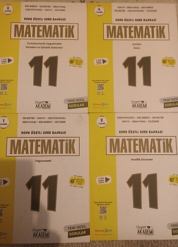 ÜÇGEN AKADEMİ 11. SINIF MATEMATİK SET - Görsel 2