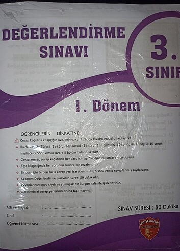 3. SINIF YARIYIL TATİL SETİ - Görsel 2